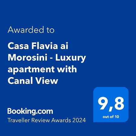 Casa Flavia Ai Morosini - Luxury With Canal View بيت للعطل البندقية